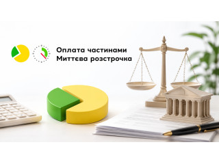 Експертизу тепер можна оплатити частинами або в розстрочку