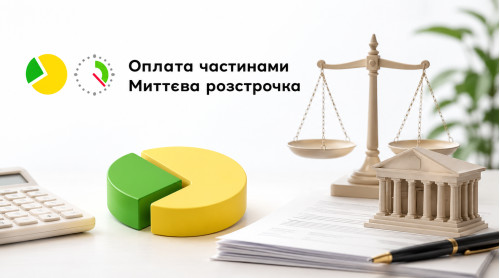 Експертизу тепер можна оплатити частинами або в розстрочку